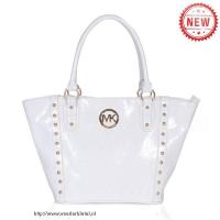 michael kors logo studded medium wit bakken Portemonnee Prijs pw0rm480